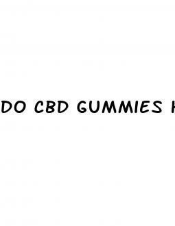 do cbd gummies help weight loss