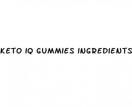 keto iq gummies ingredients