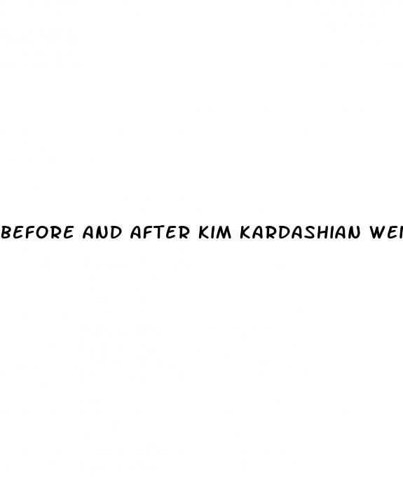 before and after kim kardashian weight loss