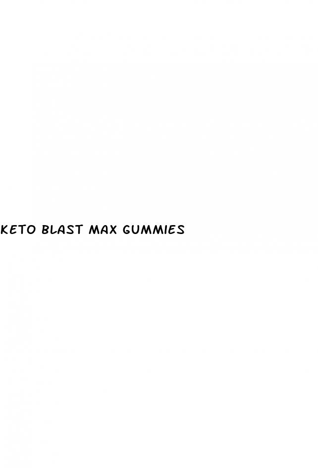 keto blast max gummies