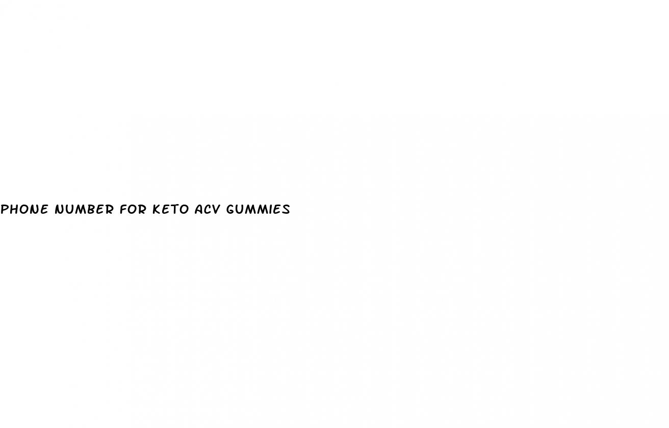 phone number for keto acv gummies