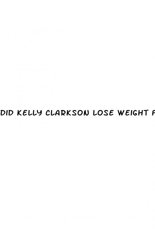 did kelly clarkson lose weight from keto gummies