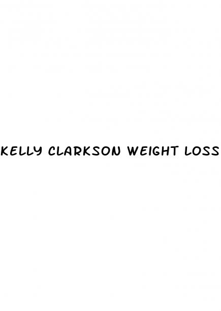 kelly clarkson weight loss hoax