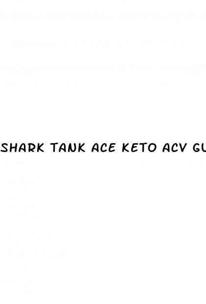 shark tank ace keto acv gummies