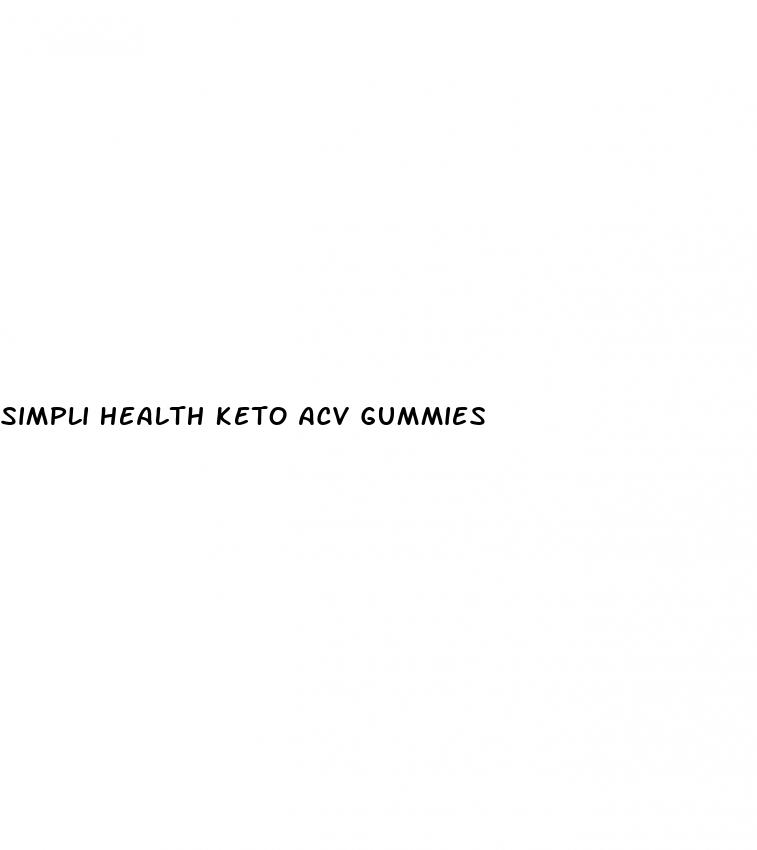 simpli health keto acv gummies