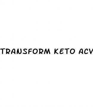 transform keto acv gummies reviews