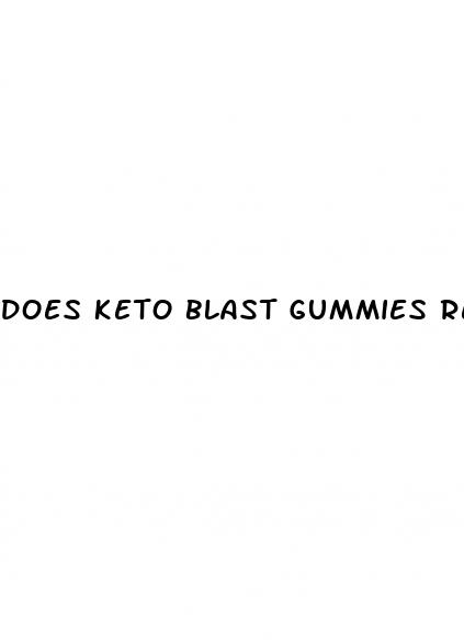 does keto blast gummies really work