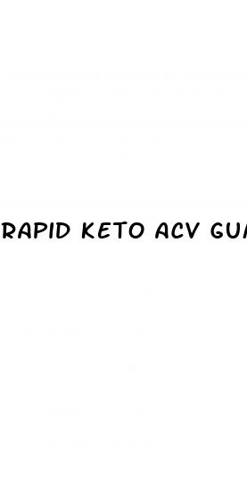 rapid keto acv gummies reviews