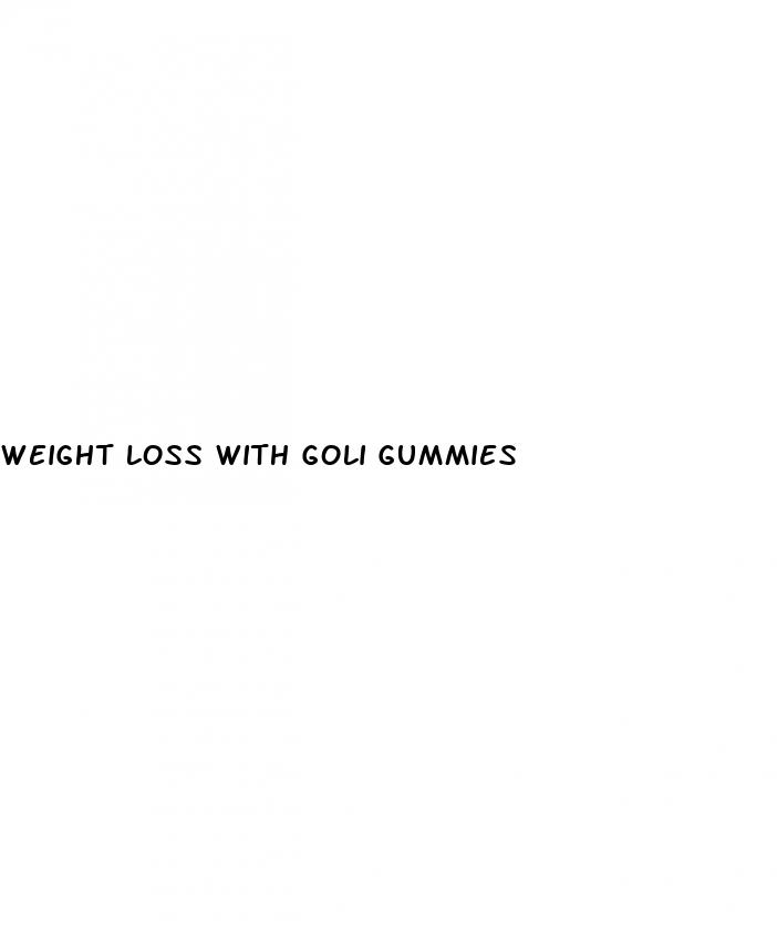 weight loss with goli gummies