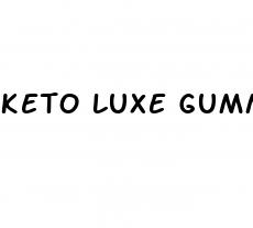 keto luxe gummies details