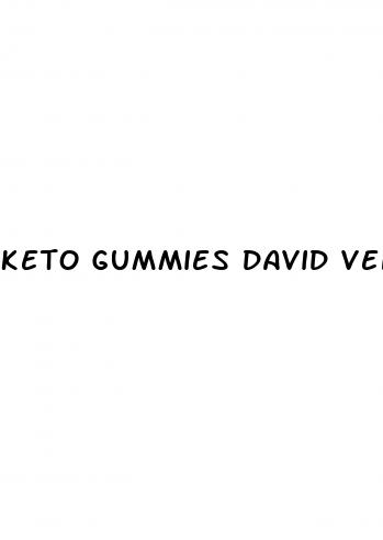 keto gummies david venable