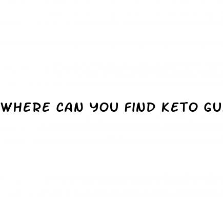 where can you find keto gummies