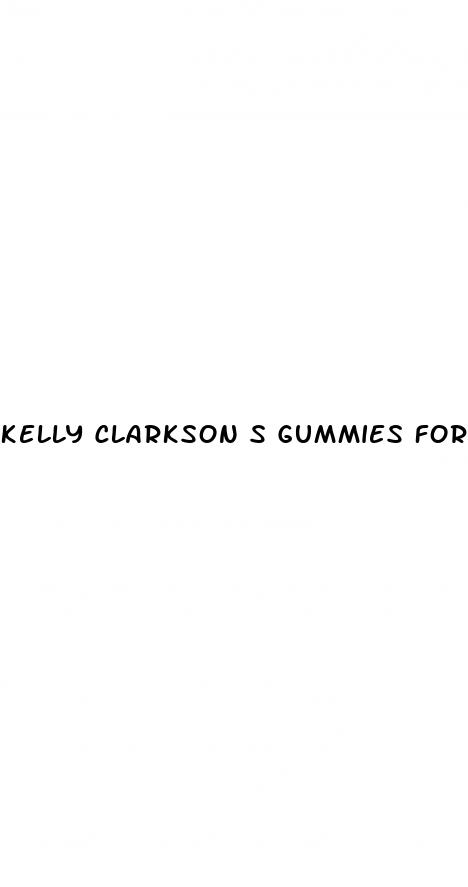 kelly clarkson s gummies for weight loss