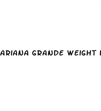 ariana grande weight loss workout