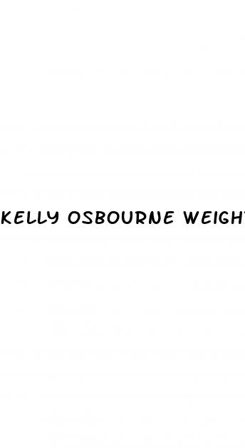 kelly osbourne weight loss soup