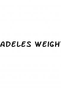 adeles weight loss images