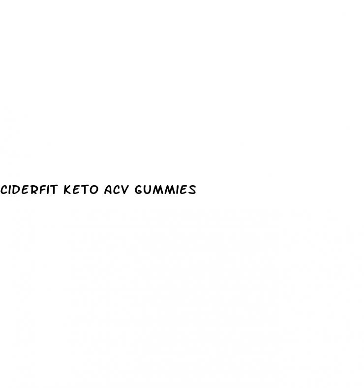 ciderfit keto acv gummies