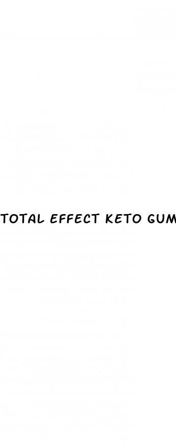 total effect keto gummies