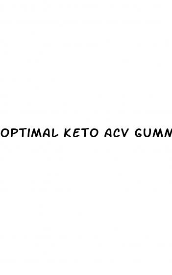 optimal keto acv gummies do they work