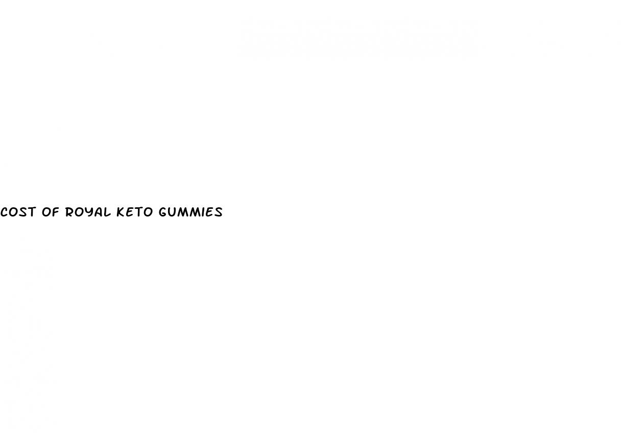 cost of royal keto gummies