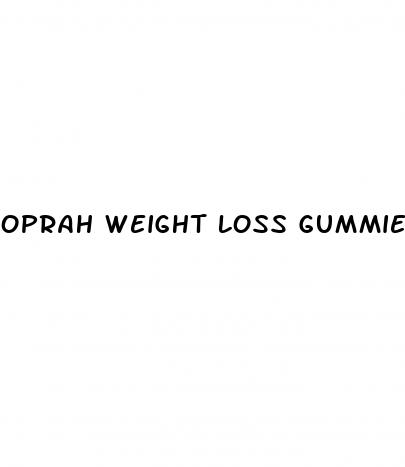 oprah weight loss gummies fact check