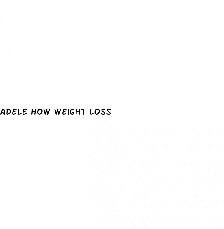 adele how weight loss