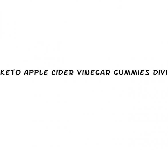 keto apple cider vinegar gummies divinity labs