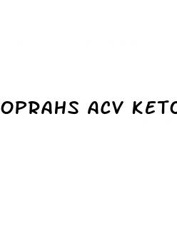 oprahs acv keto gummies