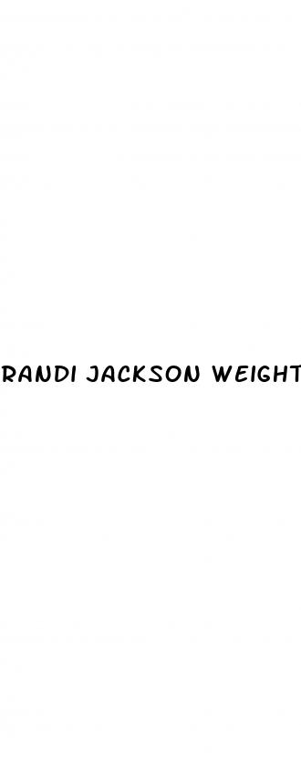 randi jackson weight loss