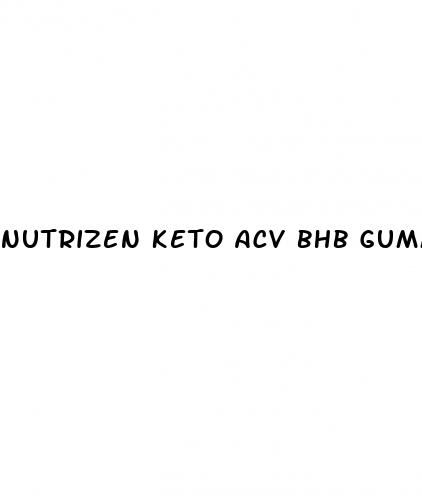 nutrizen keto acv bhb gummies