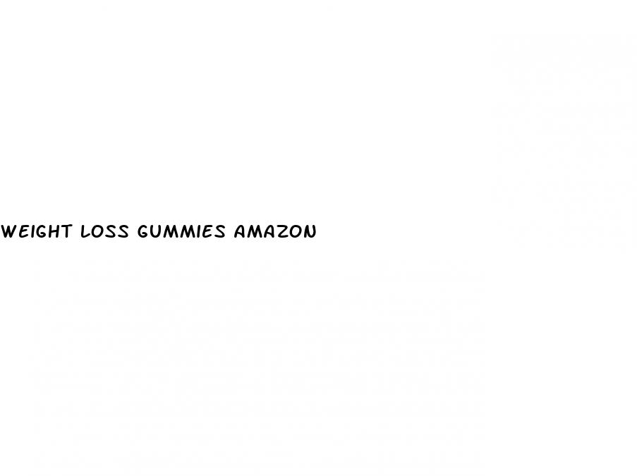 weight loss gummies amazon