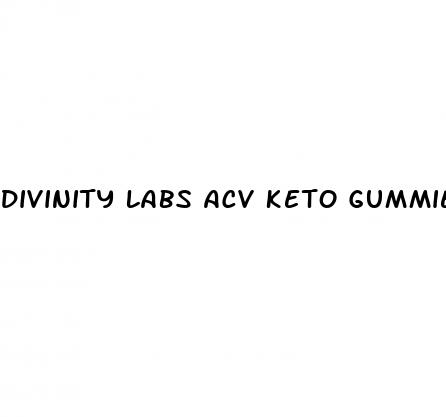 divinity labs acv keto gummies