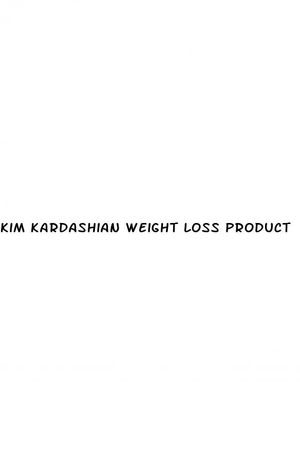 kim kardashian weight loss product