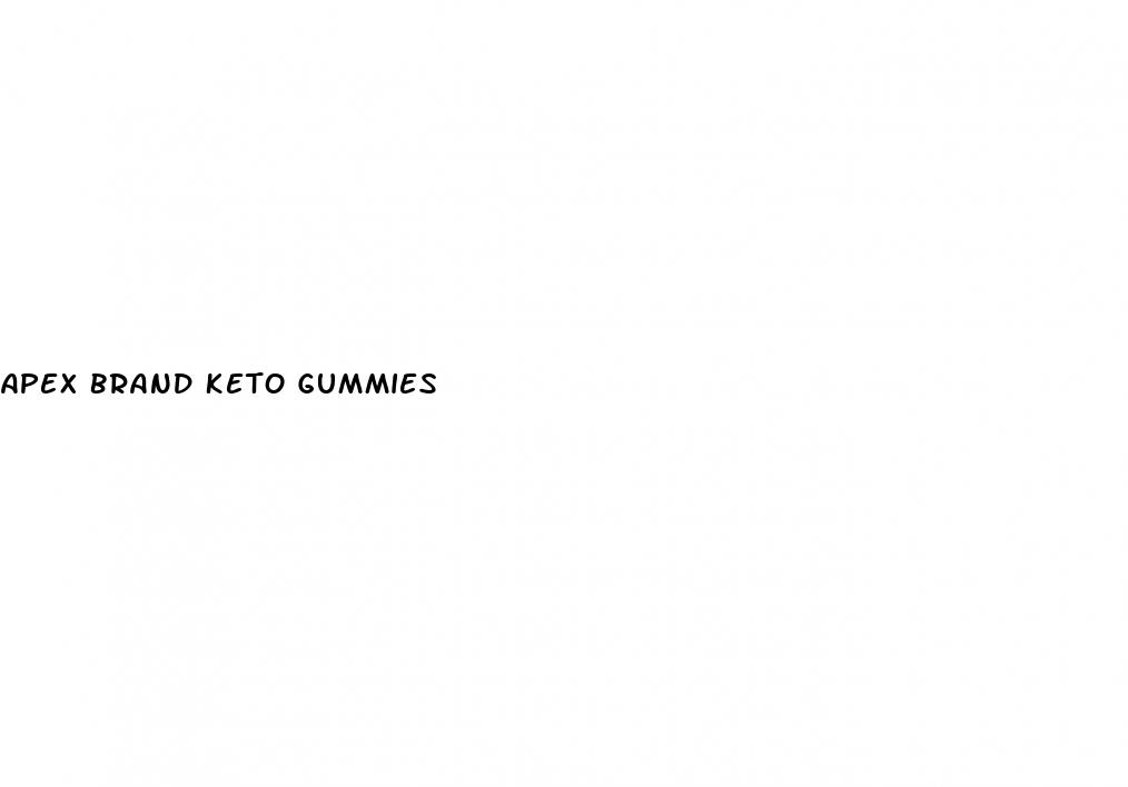 apex brand keto gummies