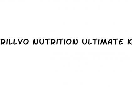 rillvo nutrition ultimate keto gummies