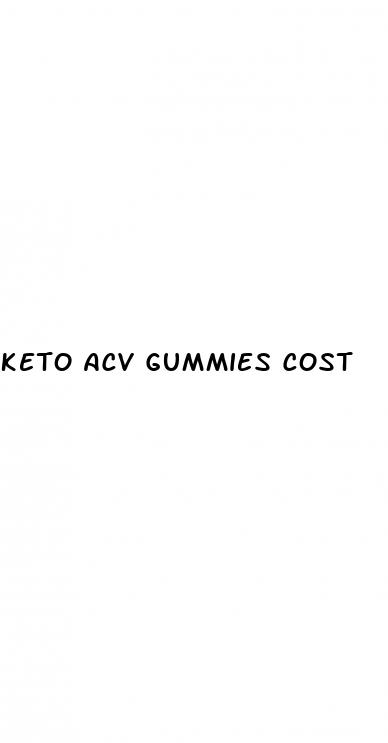 keto acv gummies cost