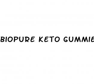 biopure keto gummies scam