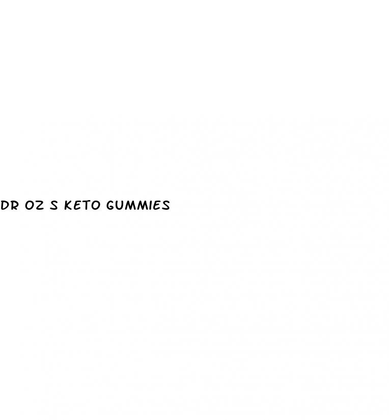 dr oz s keto gummies