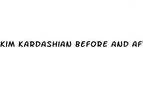 kim kardashian before and after weight loss