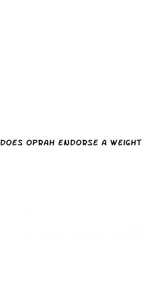 does oprah endorse a weight loss gummies