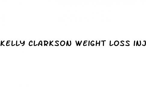 kelly clarkson weight loss injections