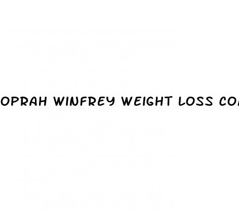 oprah winfrey weight loss commercial