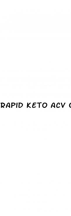 rapid keto acv gummies price