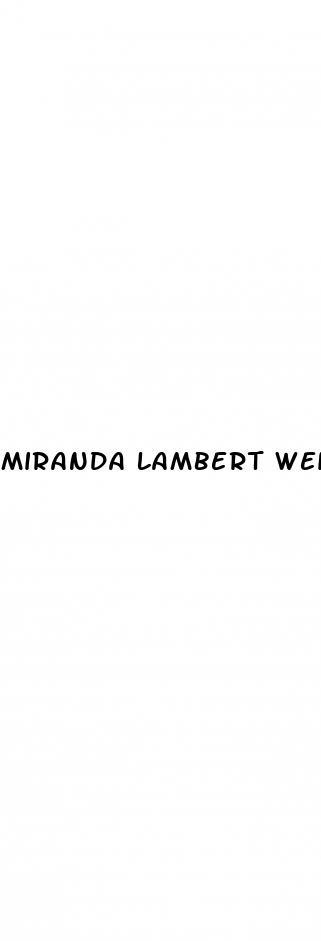 miranda lambert weight loss gummies