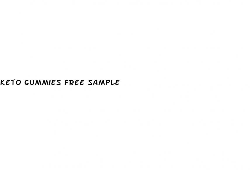 keto gummies free sample