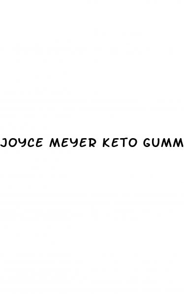 joyce meyer keto gummies