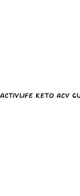 activlife keto acv gummies side effects