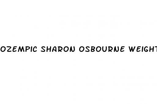 ozempic sharon osbourne weight loss 2024