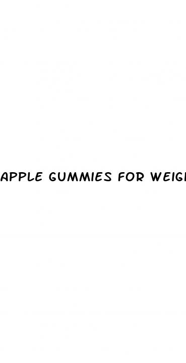 apple gummies for weight loss