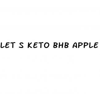 let s keto bhb apple gummies